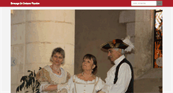 Desktop Screenshot of brouage-en-costume-passion.fr